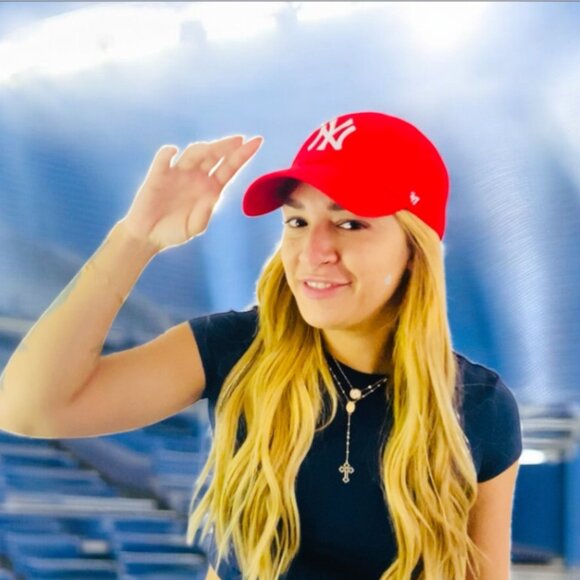 '47 Brand NY Yankees Cap — Classic Icon in Crimson (OSFA) - Picture 5 of 16